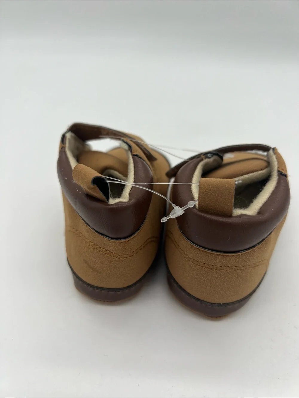 Carters Child Of Mine Baby Boy Brown Shoes Sz 3-6 Months